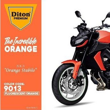 Cat Pilok Diton Premium **9013  FLOURESCENT ORANGE STABILO OREN 400ml