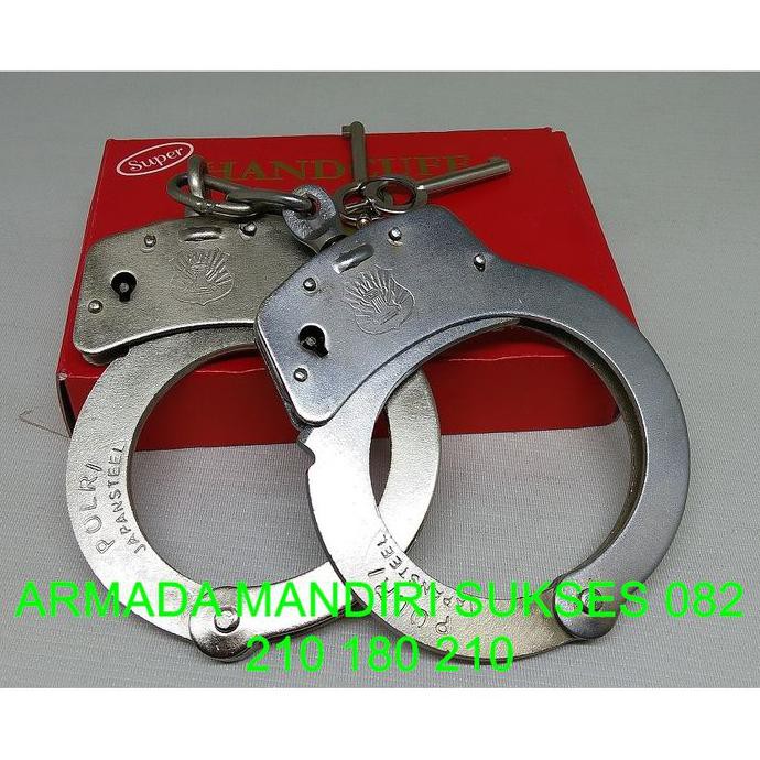 

Borgol Tangan Besi Dus Merah L Double Lock