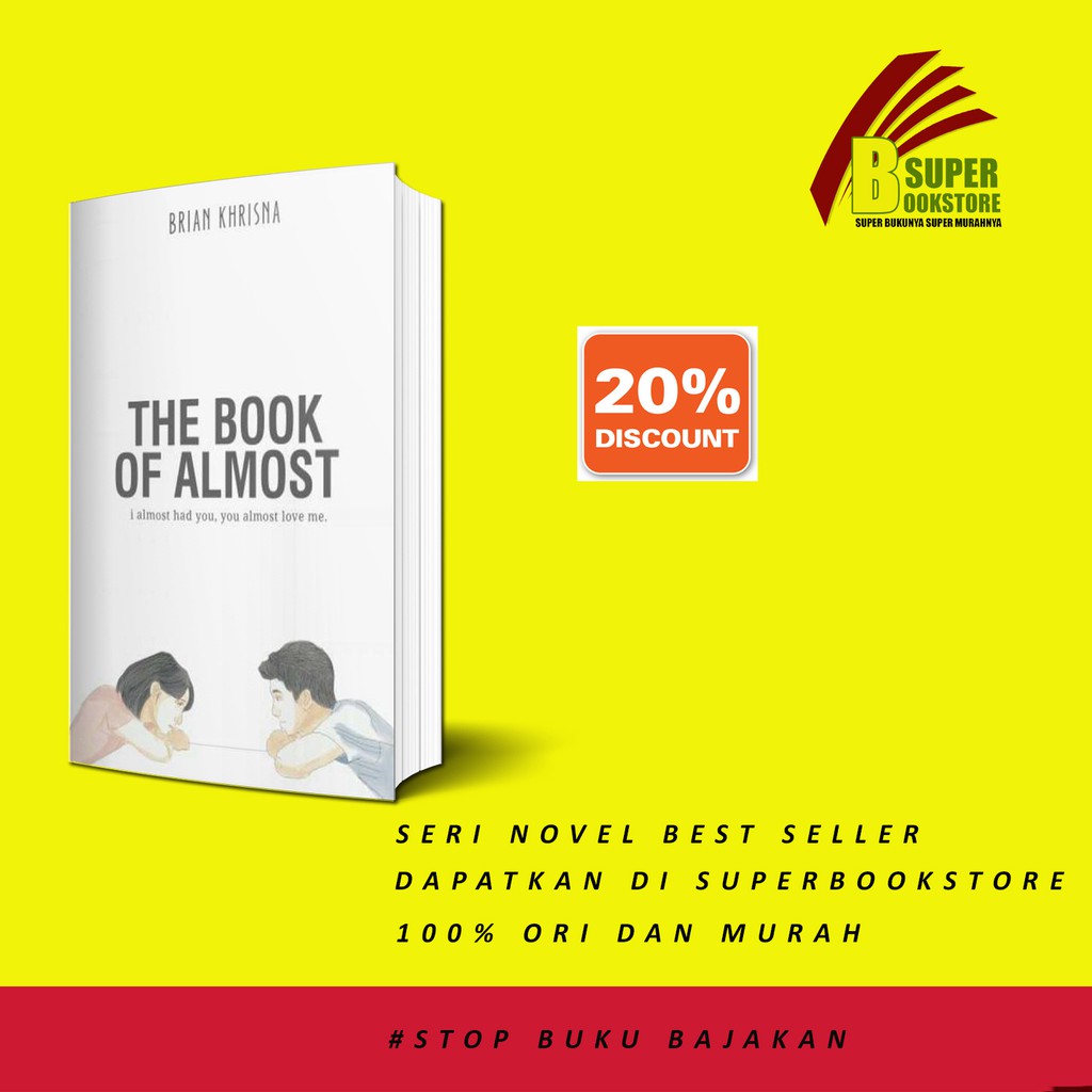 

THE BOOK OF ALMOST BUKU HAMPIR BRIAN KHRISNA ORIGINAL!