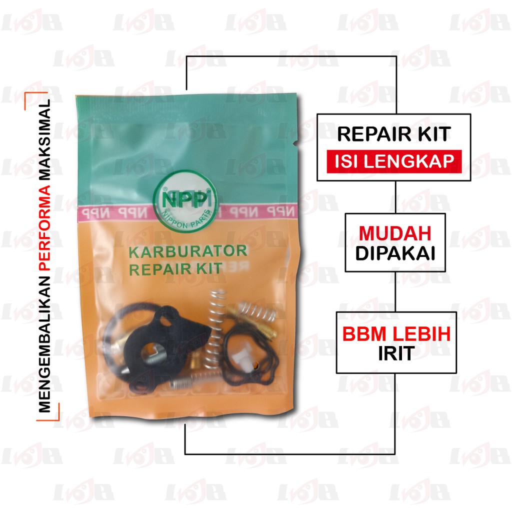 NPP RepairKit Karburator Shogun SP 125 Parkit Carburator set Daleman Karbu