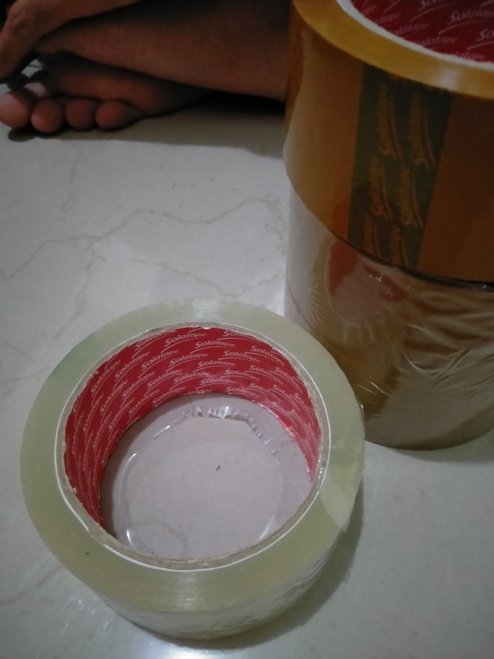 Os Lakban Bening /lakban Coklat / Lakban Packing - Mitran Pack -opp Tape