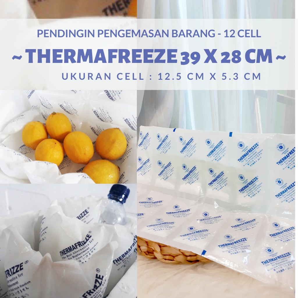 Thermafreeze Ice Pack Murah - Pendingin Freezer Murah -Pendingin Box Es - Pendingin Minuman Di Mobil