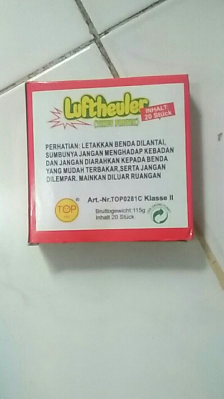 Kembang Api Tikus 1 Pak 20pcs