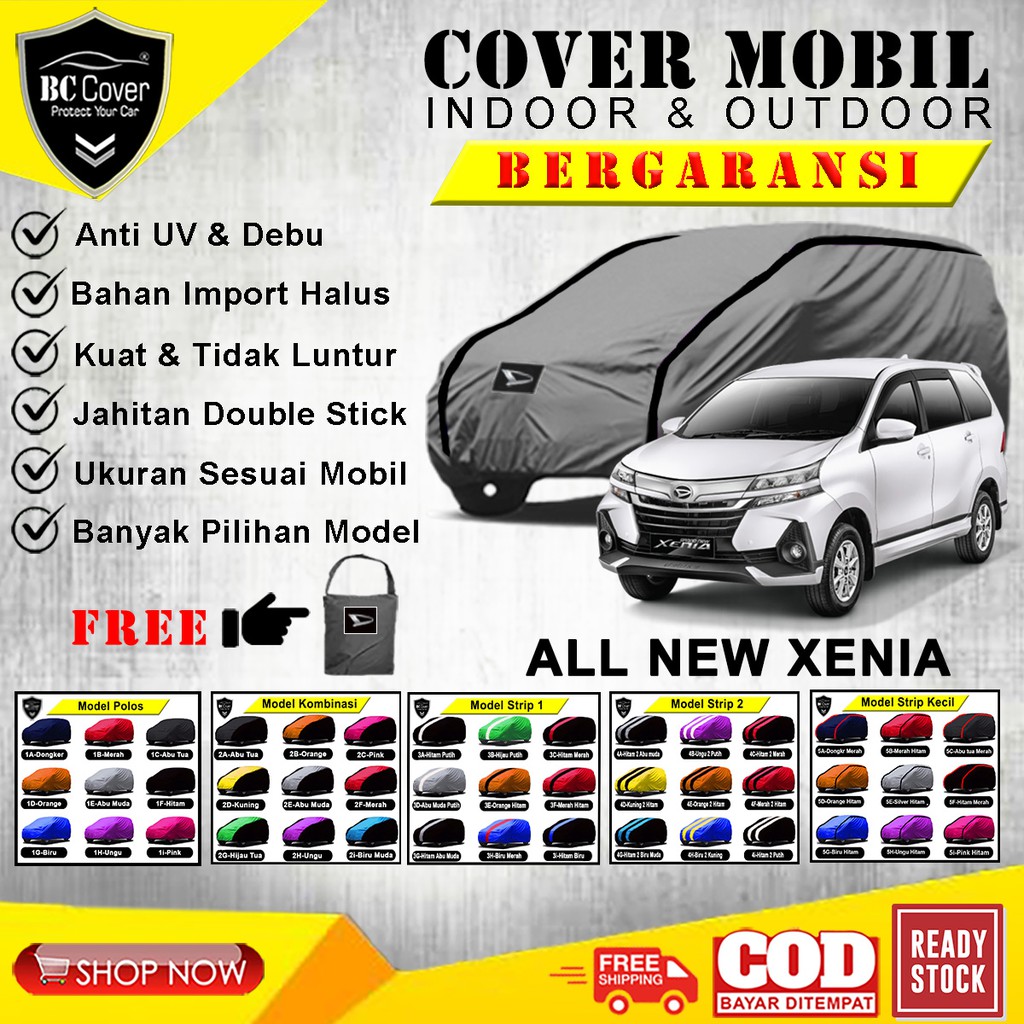 Body Cover Mobil Xenia / Sarung Mobil All New Xenia / Selimut Mantel Tutup Pelindung Jas Pelindung Mantol Penutup Daihatsu Xenia Outdoor