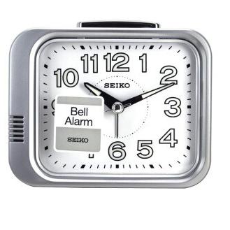 Jam Weker Beker SEIKO QHK028S Hitam K6P7