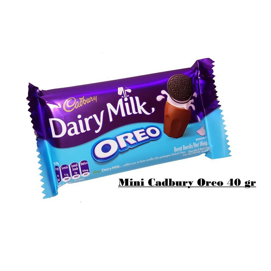 

Ready Stock 9PSO9 Cadbury Dairy Milk MINI OREO Chocolate Bar - 40g 90 Dijual Murah