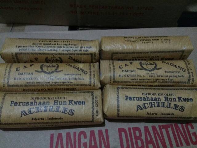 TEPUNG HUN KWEE/ HUNKWEE CAP DAGANG ACHILLES 150 GR