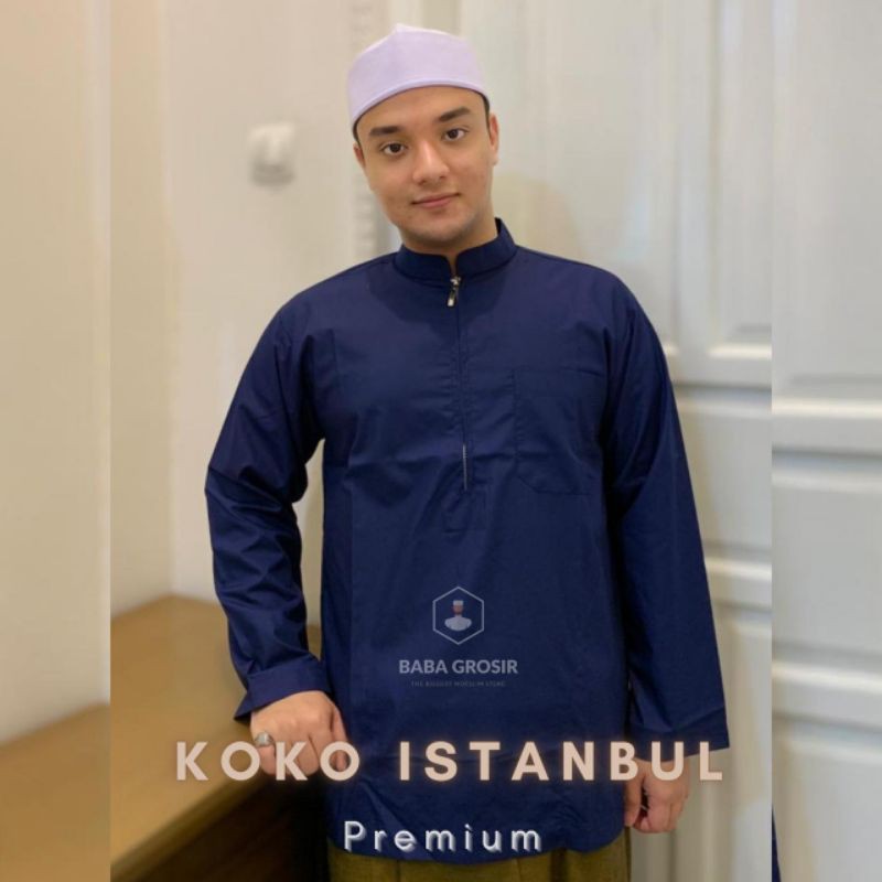 Koko Istanbul Premium Babagaf Koko Premium Fashion Muslim Baju Koko Pria