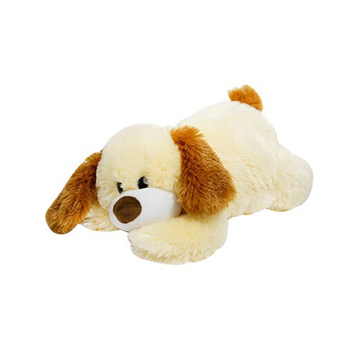 Boneka Anjing Istana Boneka Ly Spotty Dog Cream Lucu doggy guk guk animal peliharaan plush shiba poodle tulang goopie goofie goofy