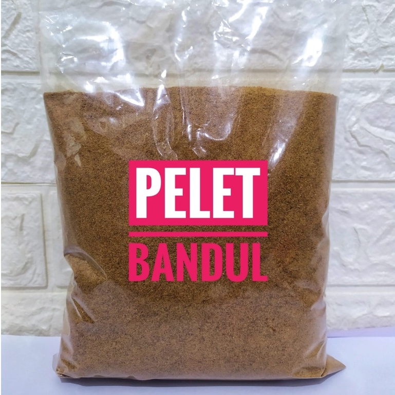pelet bandul 250gram umpan mancing ikan mas dan nila