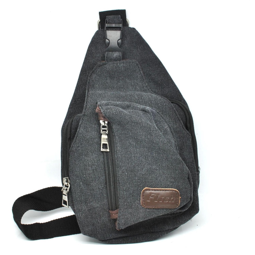 Tas Selempang Canvas  Slingbag small