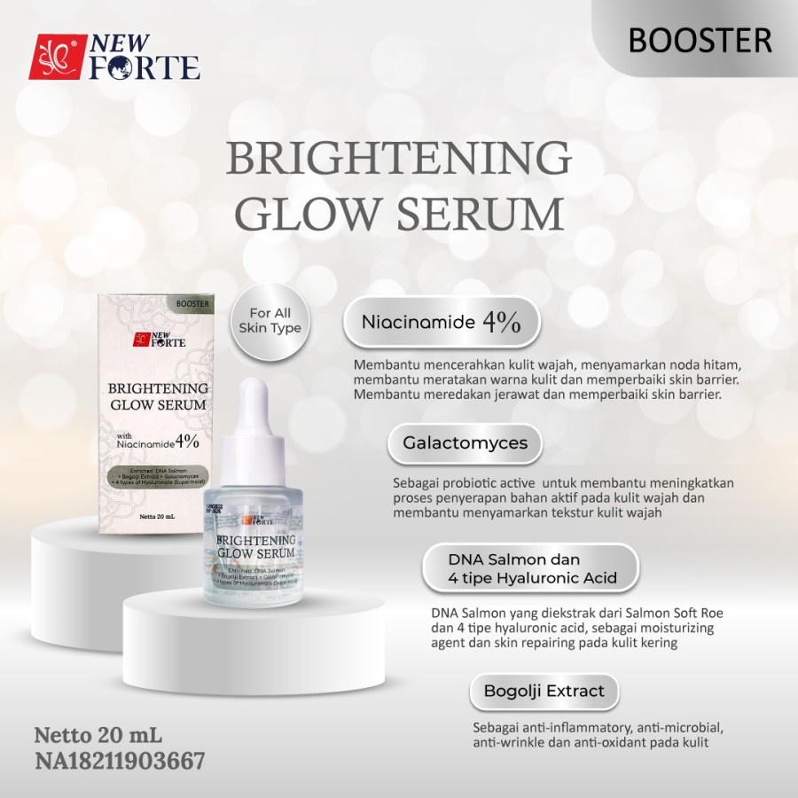 NEW SYB FORTE BRIGHTENING GLOW SERUM