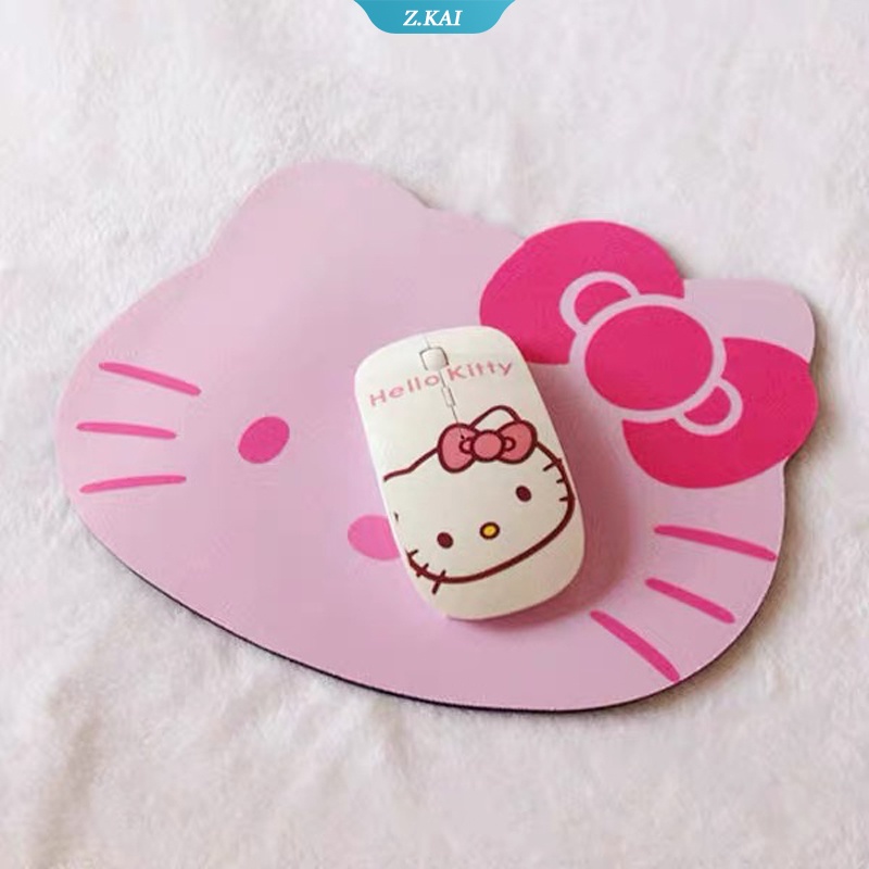 Mouse pad Motif Hello kitty Anti slip Untuk Meja Komputer