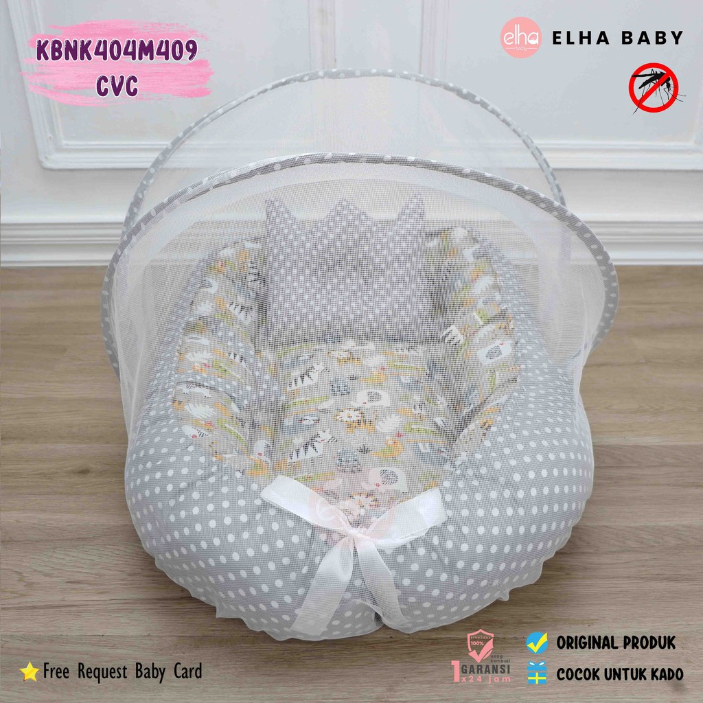 Kasur Bayi Nest Lengkap Kelambu Tempat Tidur Bayi Baru Lahir Baby Gift Set Kado Bayi