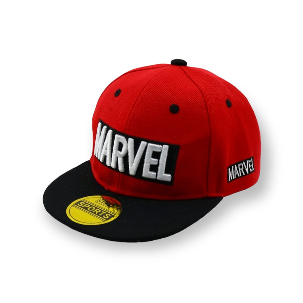 TOPI ANAK BORDIR MARVEL / TOPI SNAPBACK ANAK / TOPI MARVEL