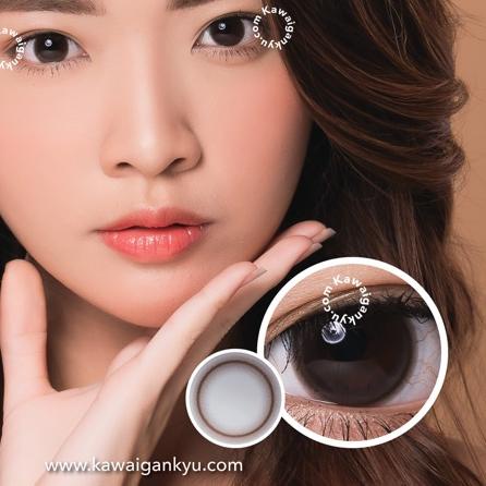 ♨ Kawai Gankyu softlens Voxie donut brown ❆