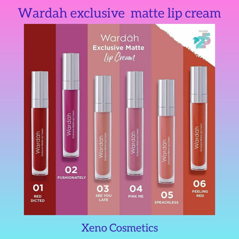 WARDAH exclusive matte lipstick