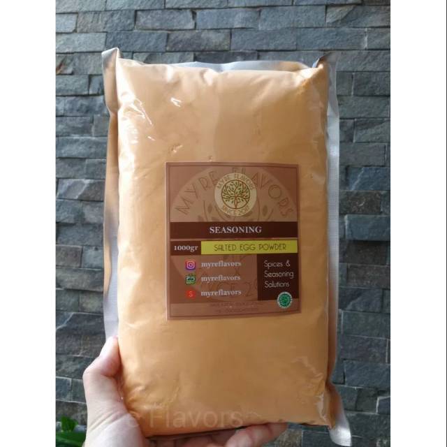 Jual Myre Flavors Salted Egg Powder Bubuk Telur Telor Asin Indonesia