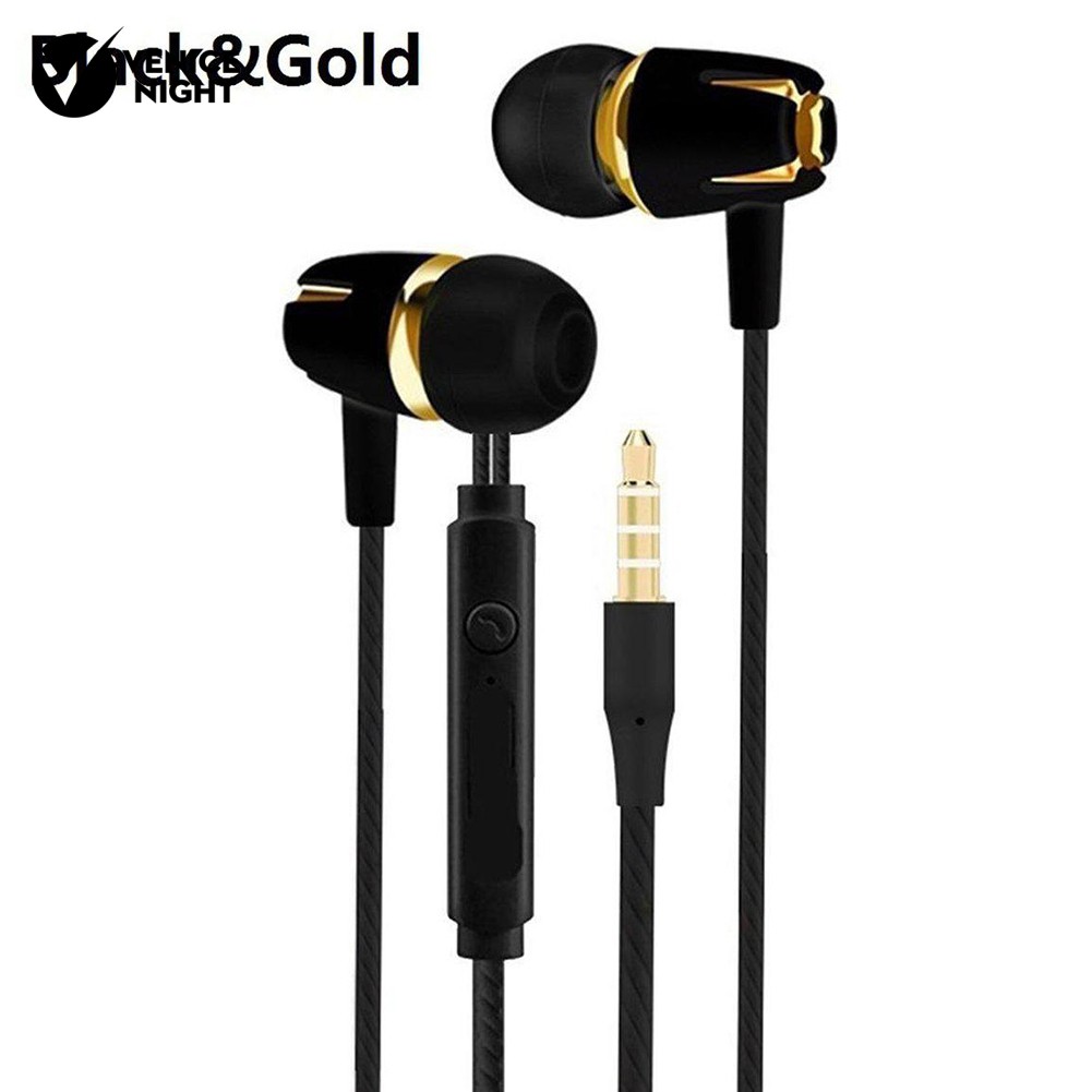 Earphone In-Ear Heavy Bass Universal Dengan Kabel Dan Jack 3.5mm