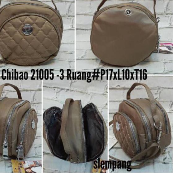 »Koleksi*Terbaru.. TAS WANITA IMPORT CHIBAO 21005 2in1 JINJING DAN SELEMPANG *W*