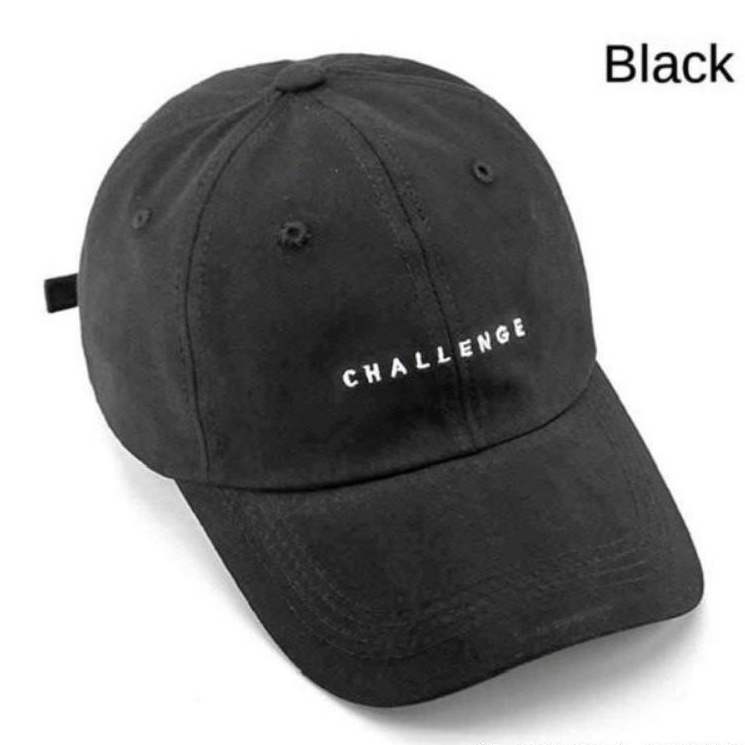 Topi Baseball Karakter CHALLANGE Challange