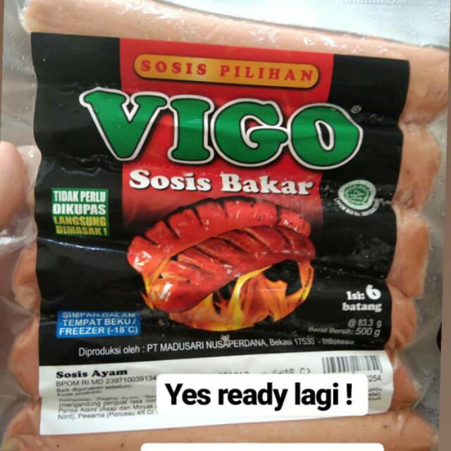

Sosis Sapi Vigo 500 gr