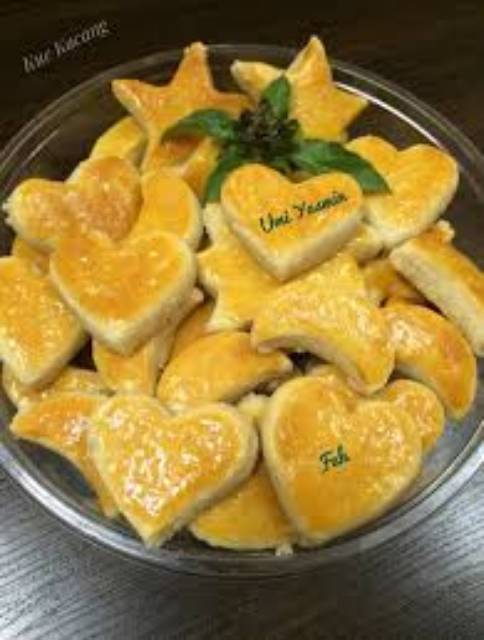 Cetakan roti kacang kue kering cookie cutter nastar hati love