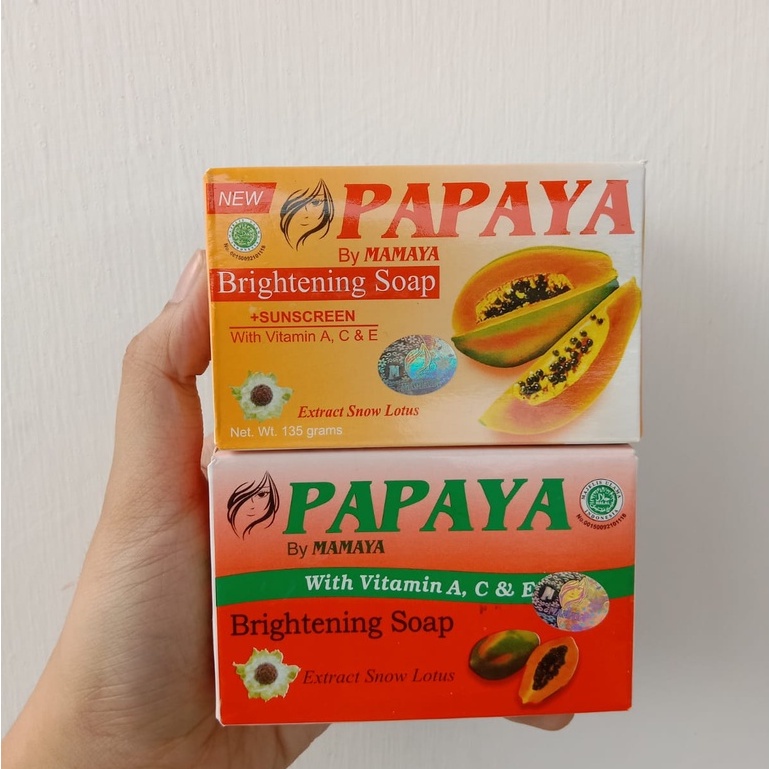 ✨Vio✨SABUN PAPAYA &amp; RICE MILK BY MAMAYA 70gr