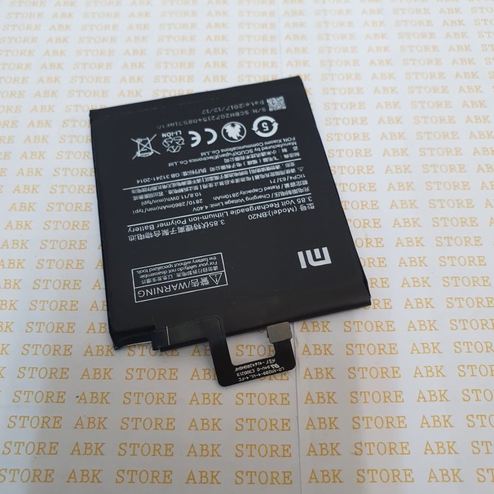 Batre Batrai Baterai Battery Xiaomi Mi5c BN20 Ori