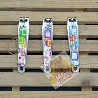 Motif Gunting Kuku Silver Besar - Nail Clippers 2679