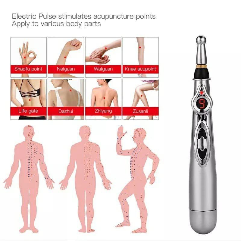 Elektronik Akupunktur Pen Meridian Terapi Laser Energi Pereda Nyeri