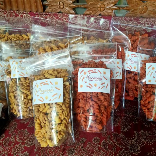 Makaroni Spiral Balado Jagung bakar makroni 100-150gr