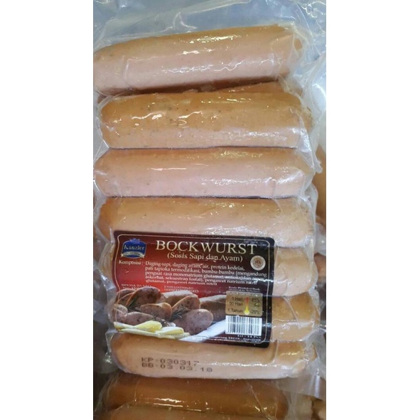 

windytriastuti13 KANZLER SOSIS BOCKWURST ISI 14pcs TERLARIS TERPERCAYA ORIGINAL