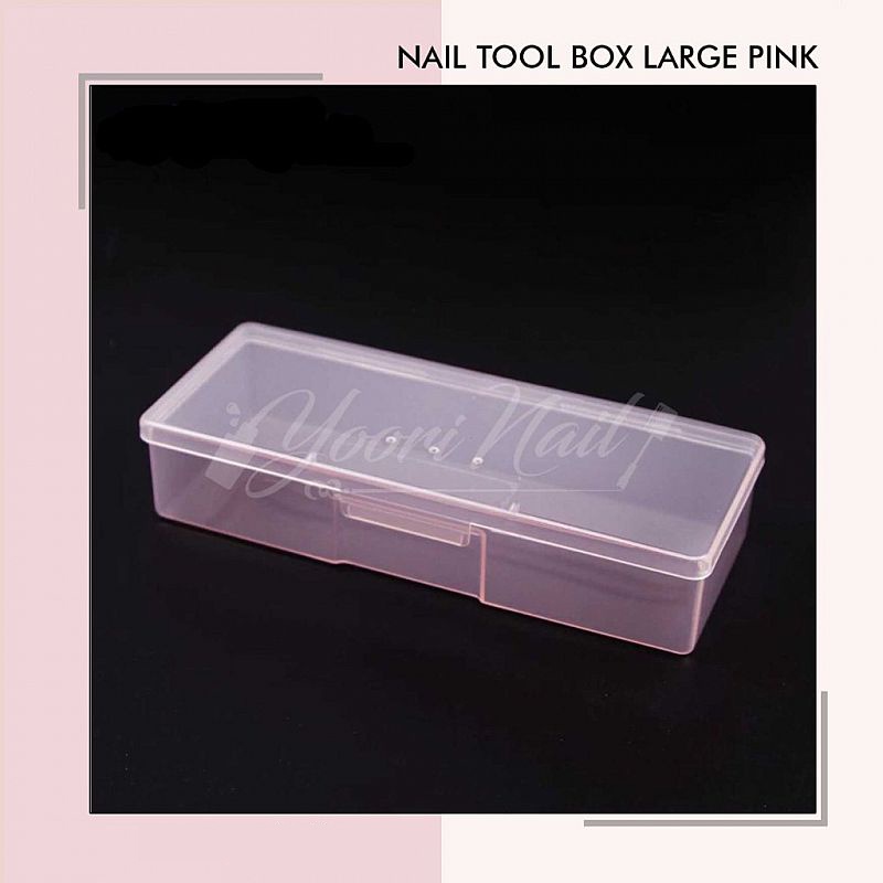 Nail tool box kotak penyimpanan alat nail art nail tools storage kotak steril