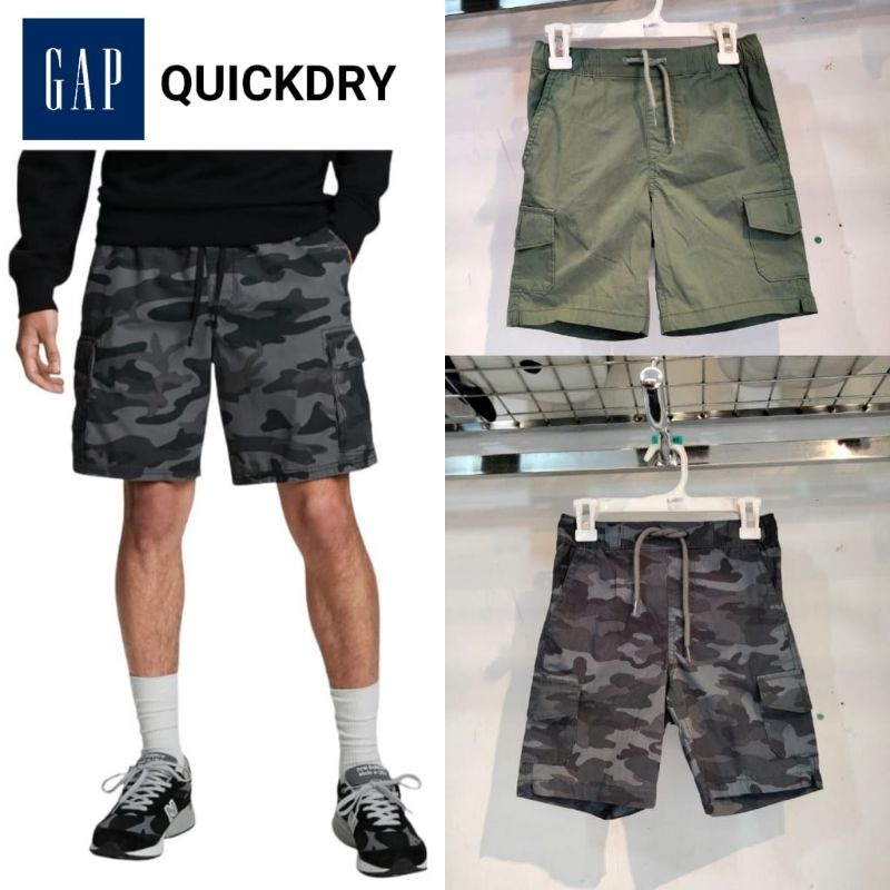 Celana Anak Laki-laki Cargo Quick Dry *Gap