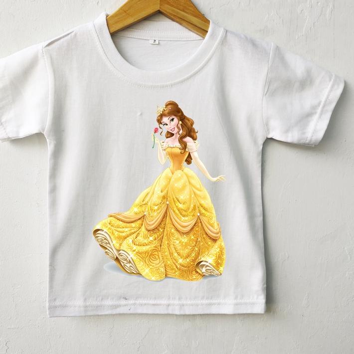 ✤ Kaos anak perempuan Princess Belle ➢