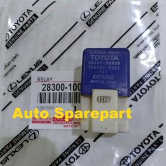 Relay 12V kaki 4 (biru) toyota orisinil