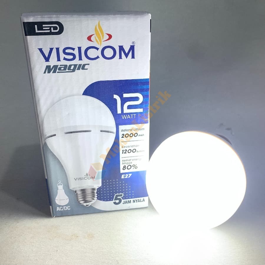 LAMPU LED EMERGENCY VISICOM 12 W LED EMERGECY VISICOM 12 WATT