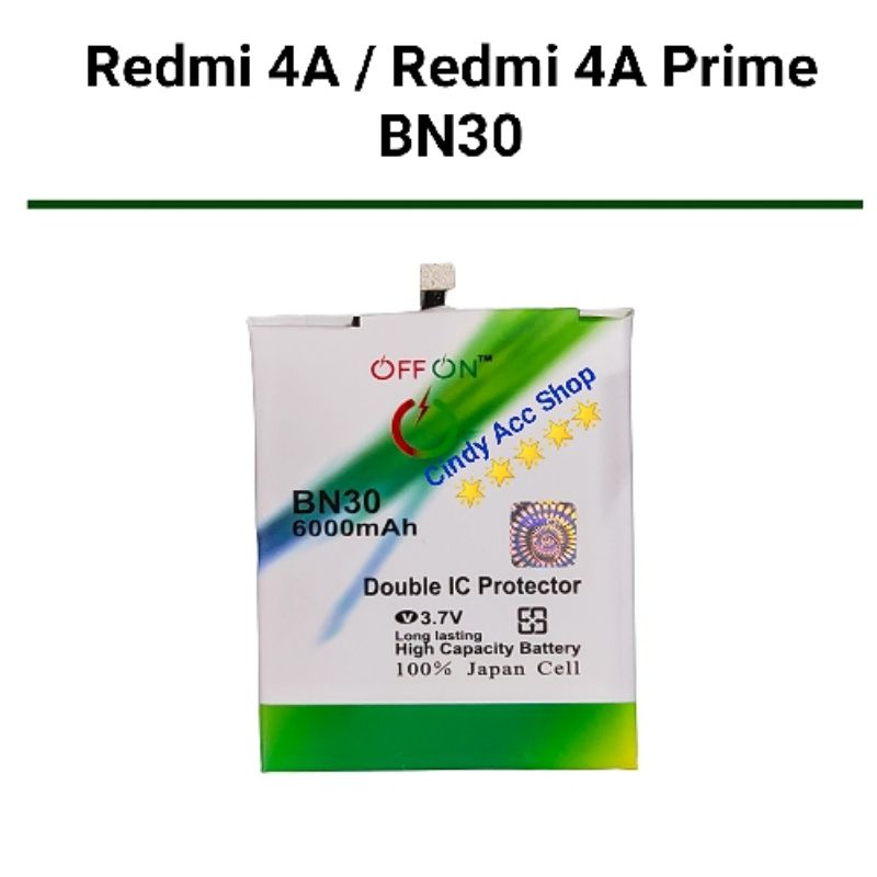 Baterai Battery Redmi 4A / 4A Prime BN30 Battery Batre Double Power