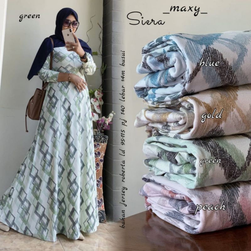 Siera Maxy (bahan Jersey Roberta)