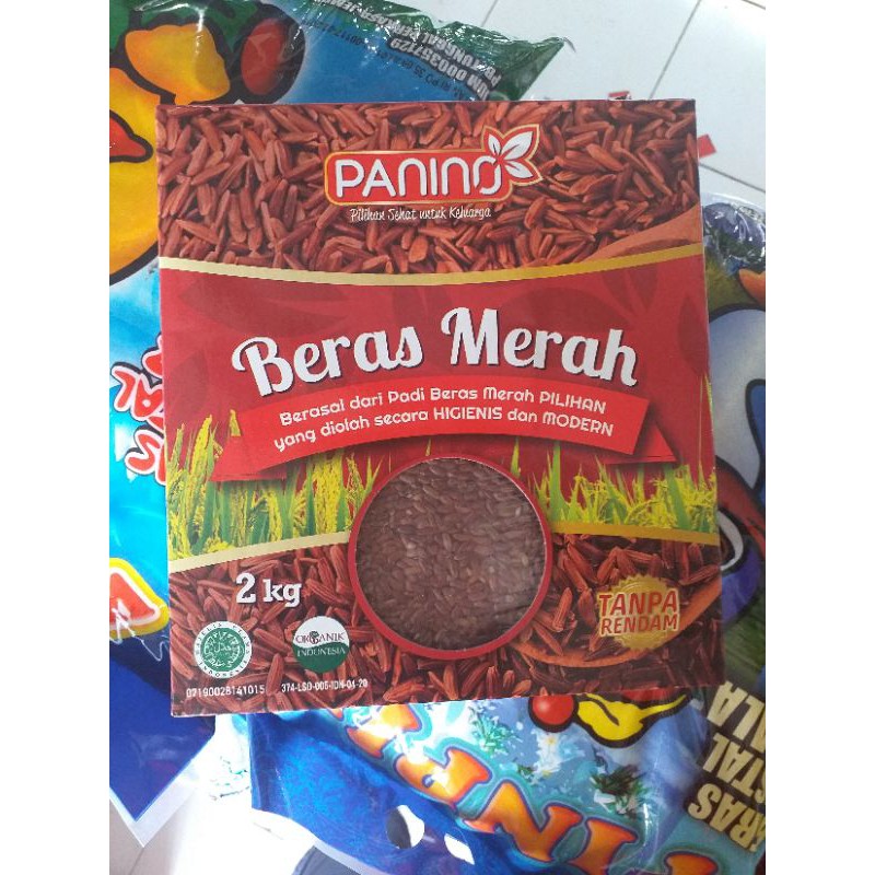 

beras merah organik Panino 2 kg