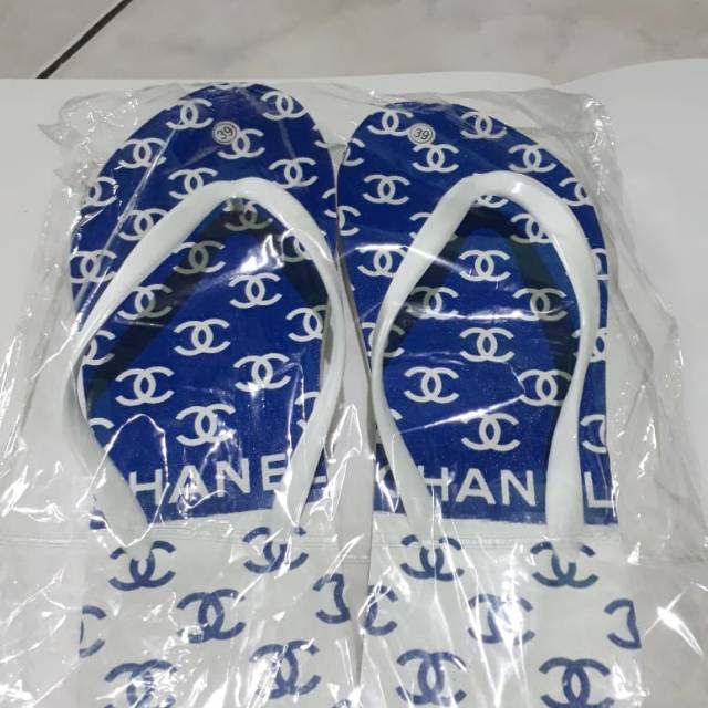 SANDAL JEPIT HARIAN WANITA MODEL CHANEL