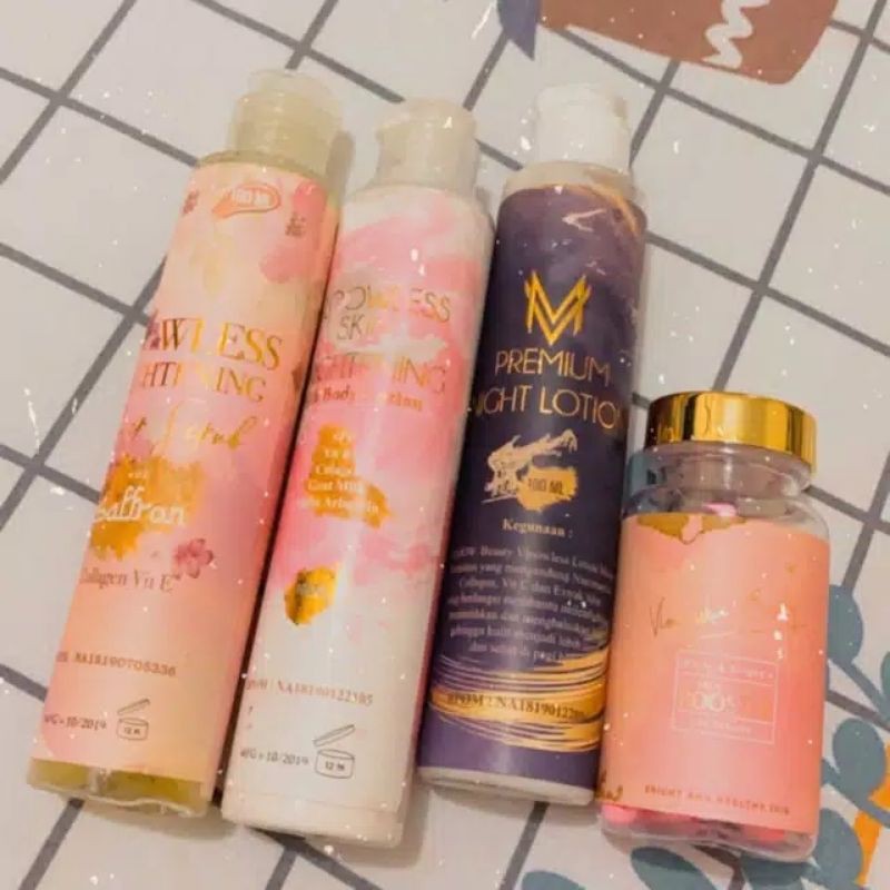 via#PROMO PAKET HEMAT VLOOWLESS PAKET MINI KOMPLIT PREMIUM 4 ITEM