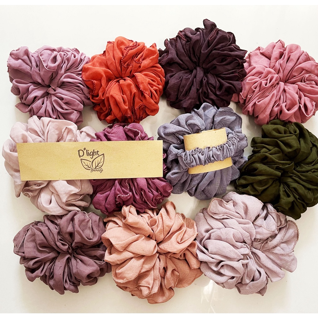 SCRUNCHIE  BROKOLI IKAT RAMBUT SCRUNCI / CEPOL RAMBUT / FASHION HIJAB