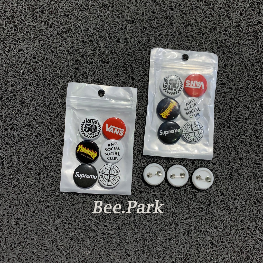 Pin Button Satu Set Keren