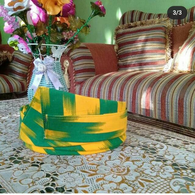 Tanjak Melayu Hijau Kuning