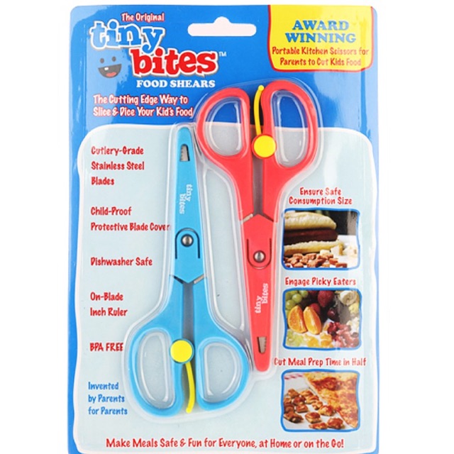 Tiny bites food shears gunting makanan