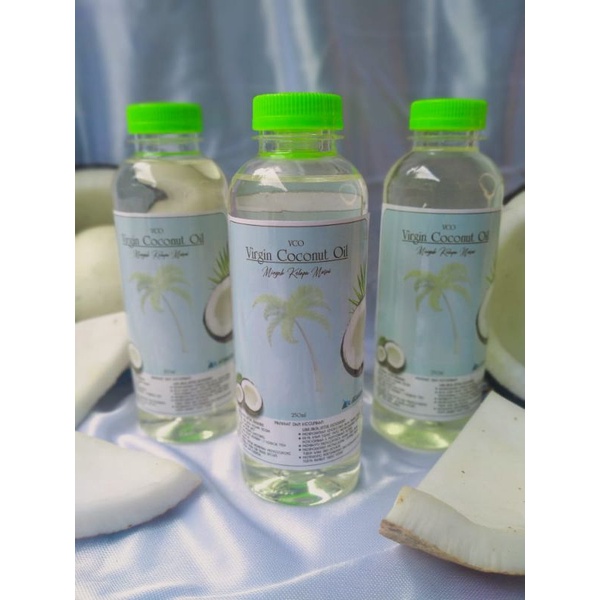 

VCO MINYAK KELAPA MURNI 100% EXTRA VIRGIN 250ML