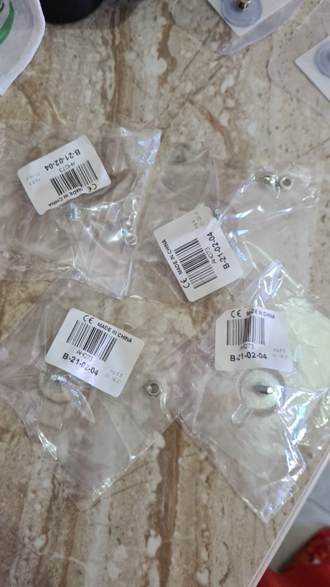 Qipin Kait Paku Gantung Perekat Transparan Tanpa Jejak Untuk Dapur/kamar Mandi, Ada 4 Ukuran