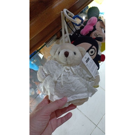 Boneka Teddy Bear Pengantin Angel Malaikat